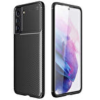 Galaxy S21 FE Uyumlu Zore Negro Silikon Kapak-Siyah