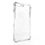 iPhone 8 Plus Uyumlu Zore Kamera Korumalı Nitro Anti Shock Silikon-Renksiz