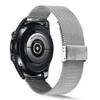 Huawei GT2 46mm Uyumlu KRD-45 22mm Metal Zore Kordon-Gümüş