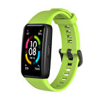 Huawei Band 6 Uyumlu KRD-47 Uyumlu Zore Kordon-Yeşil