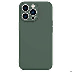 iPhone 13 Pro Uyumlu Zore Mara Lansman Kapak-Koyu Yeşil