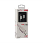 Beyaz MCL-03 Type-C Usb Kablo-Zore