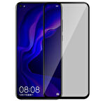 Oppo Reno 5 Lite Uyumlu Zore New 5D Privacy Temperli Ekran Koruyucu