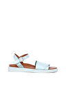 Bueno Shoes Turkuaz Deri Kadın Sandalet 01wq9102