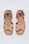 Bueno Shoes Pudra Deri Kadın Sandalet 01wu4118
