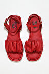 Bueno Shoes Kırmızı Deri Kadın Sandalet 01wu4121