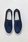 Bueno Shoes Mavi Süet-napa Deri Erkek Loafer 03m10793