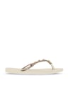 Bej Havaianas Havaianas Slim Square Luxury Kadın Terlik