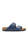 Mavi Bırkenstock Arizona Soft Footbed Unisex Terlik
