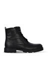 Bueno Shoes Siyah Flotter Deri Erkek Düz Bot 43mb2500035