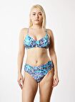 Louren Mavi Kadın Bikini Takım LRN24YKB1849