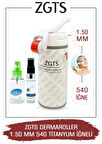 Zgts Dermaroller 1.50 Mm Titanyum 540 Iğneli Derma Roller