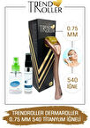 Trendroller Dermaroller 0.75mm Titanyum 540 Iğne Orijinal Derma Roller