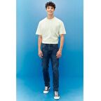 Luke Slim Fit Düşük Bel Denim Esnek Jean Kot Pantolon