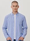 Regular Fit Normal Kesim %100 Pamuk Açık Mavi Oxford Gömlek