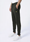 Slim Fit Dar Kesim Normal Bel Haki Sweatpant Eşofman Altı