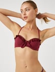 Püskül Detaylı Balconette Bikini Üstü