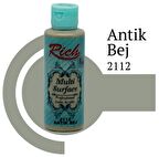 Rich Multi Surface Akrilik Boya 120ml 2112 Antik Bej