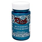 Rich Multi Surface Titanium Metalik Boya 90ml 2572 Turkuaz