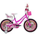 Bisan Queen 20 Jant Çocuk Bisikleti Pembe Yeşil