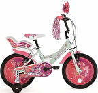 Bisan Rose 16 Jant Çocuk Bisikleti Mint Yeşili Pembe