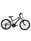 BİSAN COOPER ÇOCUK BİSİKLETİ 30 CM V 24 JANT 21 VİTES FÜME SİYAH SARI