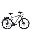 BİSAN COMFORTLİNE ŞEHİR BİSİKLETİ 52 CM DİSK FREN 28 JANT 21 VİTES METALİK GRİ YEŞİL