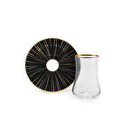 Evaliza Sun Light 6 Kişilik 12 Parça Çay Seti