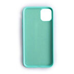 iPhone 11 ile Uyumlu Cappy Silikon Kılıf Turkuaz