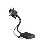 X-Trak VGA to HDTP Dönüştürücü Kablo 1080P 60Hz Xlevel