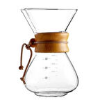 Chemex - 3 Cup Ahşap Tutacaklı Kahve Demleme 400 ml
