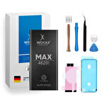 Woyax iPhone 15 Plus Uyumlu Premium Batarya 4620 Mah Yüksek Kapasite