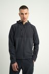 Airlife Professional SR1 Vogue-26 Erkek Kapüşonlu Tam Boy Fermuarlı Üst Smoked