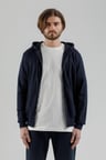 Airlife Sportswear Erkek Kapüşonlu Fermuarlı Sweatshirt Lacivert