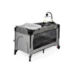 Baby2Go Hound Anne Yanı Oyun Parkı 60x120 cm Gri