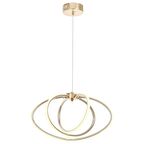 923-3 Sarı Sarkıt Led Avize