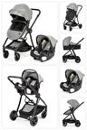 Wellgro Capella Travel Sistem Bebek Arabası Gri