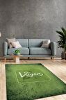 Homshtag Vegan Alanı Dokuma Tabanlı Yıkanabilir Kaymaz Vegan Halısı