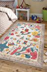 Homshtag Çok Renkli Halı Yumuşak Dokulu Çocuk Odası Halısı Rustik Çocuk Halısı Çocuk Temalı Halı