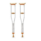 Medikaltec İthal Koltuk Değneği Çifti Orta Boylular İçin Medium 115-135 CM