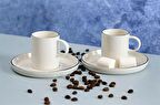 Porland Chopin Platin Kahve Takımı 4 Parça