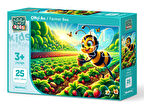 Art Çocuk Çiftçi Arı 25 Parça Puzzle
