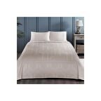 TAÇ JAKAR PİKE ARELY BEJ TEK KİŞİLİK