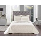 Taç Madison Tek Kişilik Pike Takımı Ekru