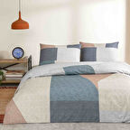 TAÇ HUGH RANFORCE NEVRESİM TAKIMI TURKUAZ TEK KİŞİLİK 