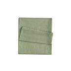 Linens Mix&Match Pamuk Saten King Size Lastikli Çarşaf Koyu Yeşil