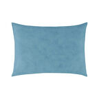 Taç Butik Marıs Pamuk Yastık Kılıfı Mavi