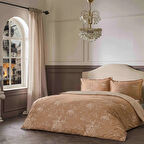 Linens Allday Preau Pamuk Saten King Nevresim Takımı Somon