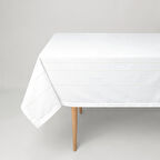 Linens Patrick 150x300 cm Masa Örtüsü Kırık Beyaz