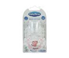 Babytime BT144-2 Damaklı 6-18 Ay Şeffaf Emzik - Pembe